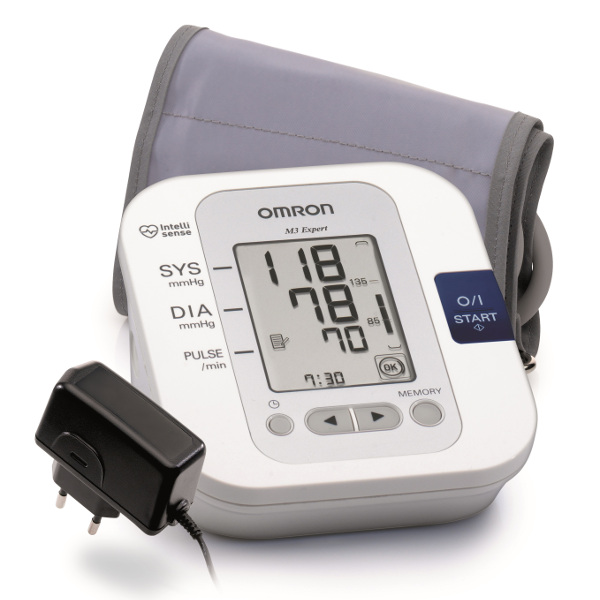 Тонометр Omron M3 Expert с манжетой (22 - 42 см) и адаптером